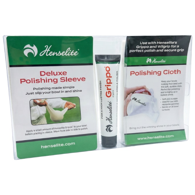 Henselite Lawn Bowls Polishing Accessory Kit